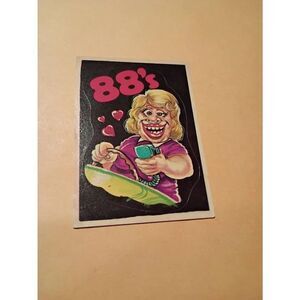 Vintage 1978 Donruss CB Convoy Sticker Trading Card CB Dictionary 88s